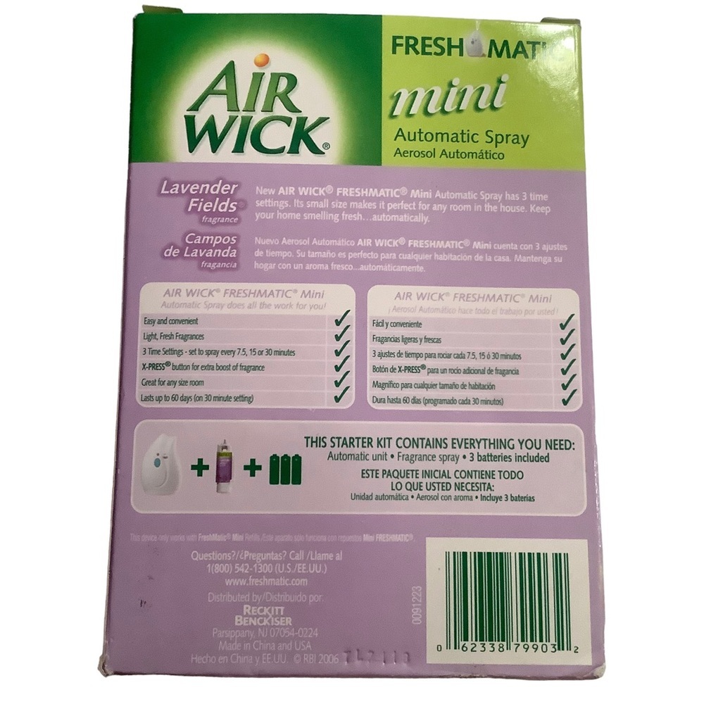 Air wick freshmatic mini automatic spray lavender fields start kit - Picture 2 of 4